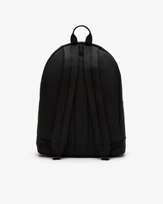 Mochila unissex Lacoste Neocroc com z&iacute;per e logo nas al&ccedil;as