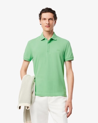 Polo Regular Fit Paris em Piqu&eacute; Stretch