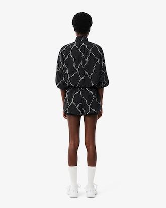 Shorts de tenis forrado con estampado reflect