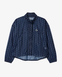 Campera De Tenis Liviana Con Estampado De Cocodrilo