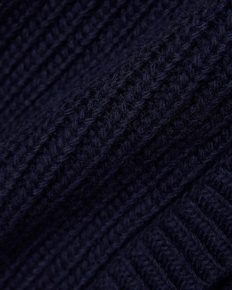 Wool High Neck Zipped Sweater