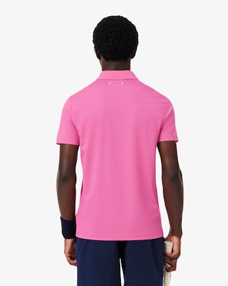 Polo Tennis Ultra Dry Stretch com Jacquard