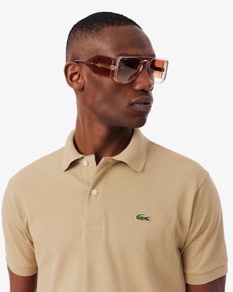 Camisa Polo de Caimento Cl&aacute;ssico Original L.12.12