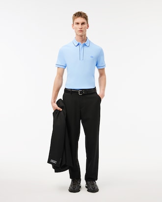 Polo Regular Fit Paris em Piqu&eacute; Stretch