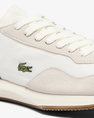 Tênis feminino Match Break em tecido e camurça