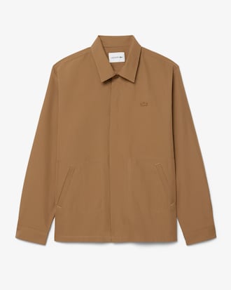 Sobrecamisa de sarga de mezcla de algod&oacute;n
