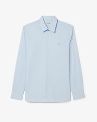 Camisa Slim Fit em Popeline Stretch
