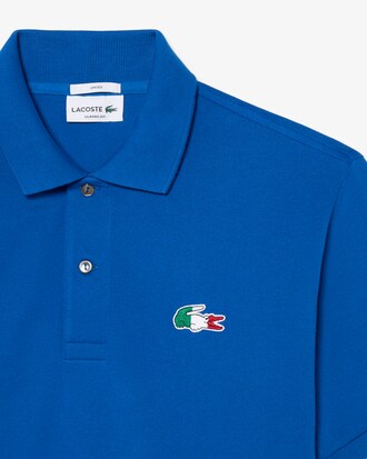 Camisa Polo Original L.12.12 Classic Fit Edi&ccedil;&atilde;o CopaIt&aacute;lia