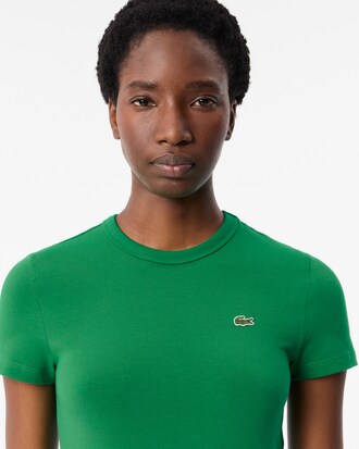 Camiseta de Algod&atilde;o com Stretch Slim Fit