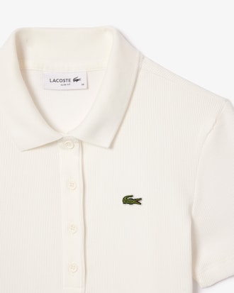 Polo Slim Fit L.12.D em Algod&atilde;o Canelado