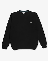 Sweater De Lana Merino Y Cuello Redondo Fit Regular