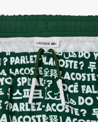 Sunga de Tafet&aacute; Estampada