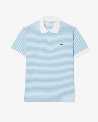 Polo L.12.12 Petit Piqué A Rayas Fit Clásico