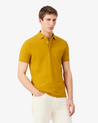 Polo Regular Fit Paris em Piqu&eacute; Stretch