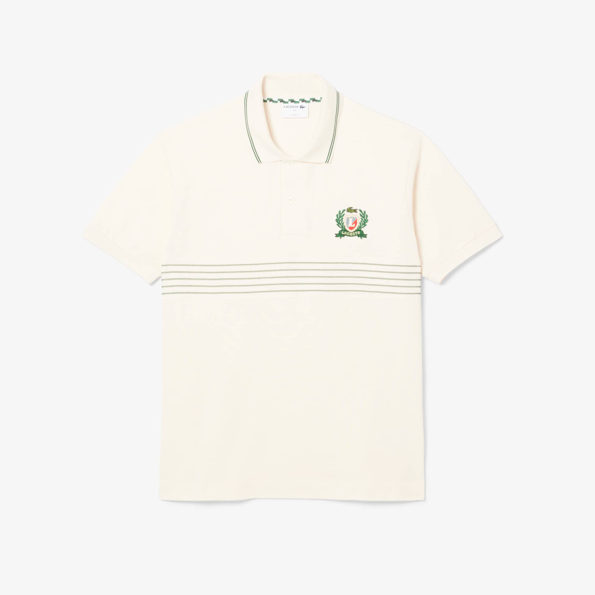 Camisa Lacoste Polo Feminina L.12.12 Embroidered Shield