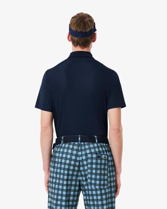 Camisa Polo Masculina Manga Curta de Jersey em Modelagem Regular