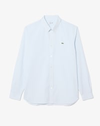 Camisa Pinpoint Listrada com Caimento Regular