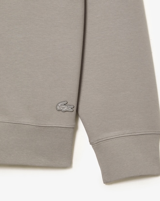 Moletom masculino Lacoste com modelagem solta e logo