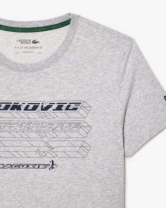 Camiseta masculina Lacoste Tennis x Novak Djokovic Regular Fit