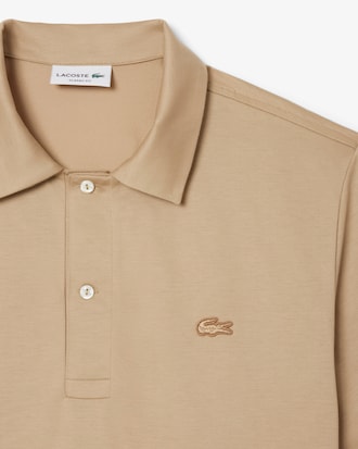 Polo Clásico Paris con Cuello Abierto Bordado