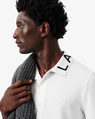 Polo Con Emblema Jacquard Al Cuerpo
