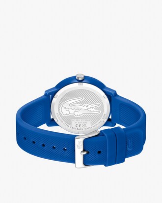 Lacoste.12.12 Rel&oacute;gio de 3 ponteiros em silicone