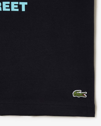 Remera Relaxed Fit Con Estampado De René Lacoste