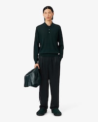 Calças de Cetim com Corte Regular e Ajuste 