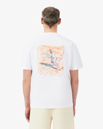 Camiseta de Algod&atilde;o Estampada &mdash; Modelagem ampla