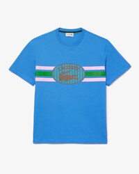 Remera De Algodón Con Estampa De Monograma