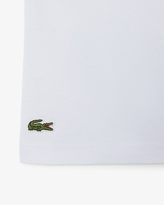 Remera de algod&oacute;n con estampado de monograma
