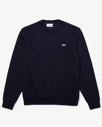 Moletom masculino Lacoste SPORT em fleece de mistura de algod&atilde;o