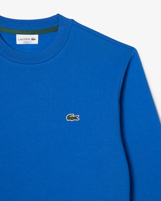 Moletom masculino Lacoste SPORT em fleece de mistura de algod&atilde;o