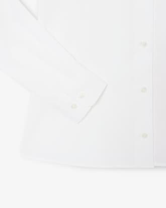 Camisa de modelagem ajustada em Algod&atilde;o Stretch