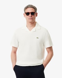 Polo de corte cl&aacute;sico mezcla de algod&oacute;n y lino