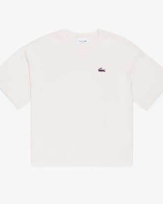 Remera Landscape con Cocodrilo Estampado Fit Relax