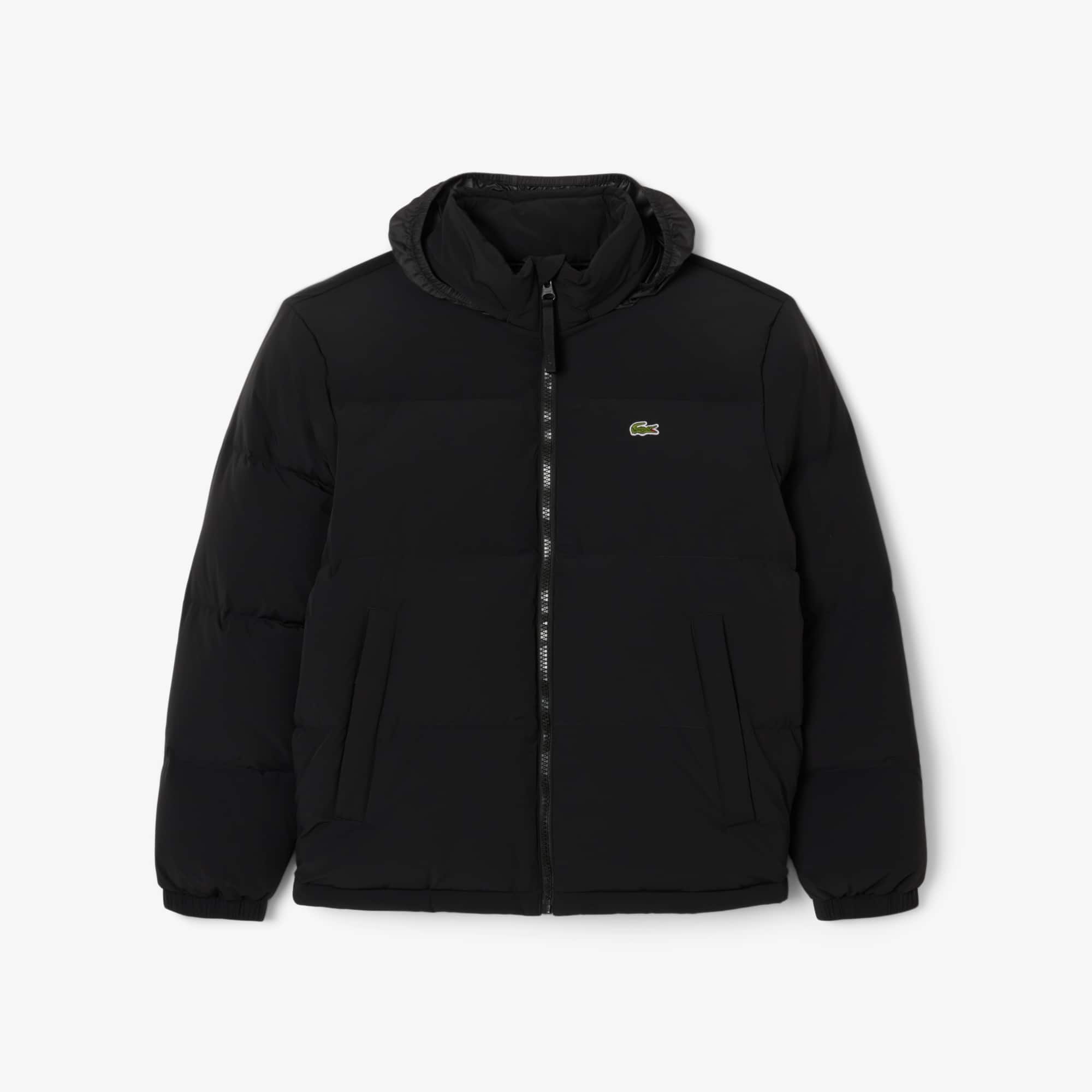 LACOSTE ダウン Jaqueta Puffer Lacoste com Capuz em Nylon Repelente à Água
