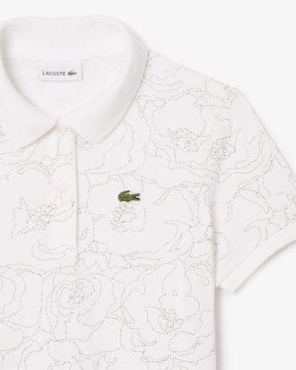 Vestido em Piqué Estampado Floral