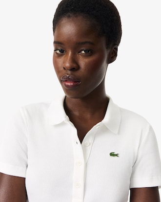 Polo Slim Fit L.12.D em Algod&atilde;o Canelado
