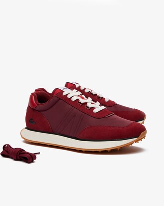 Sapatilhas masculinas de couro e tecido L-Spin