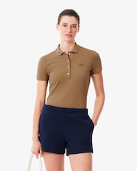 Camisa Polo Mini-Piqu&eacute; Stretch Slim Fit L.12.D