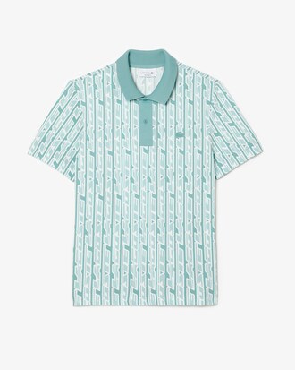 Lacoste Movement Polo com Estampa Bicolor
