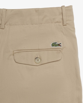 Bermuda de Gabardine de Algod&atilde;o Oversized