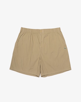 Short De Gabardina Liviana Relaxed Fit