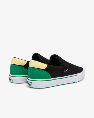 T&ecirc;nis slip-on infantil Jump Serve em lona