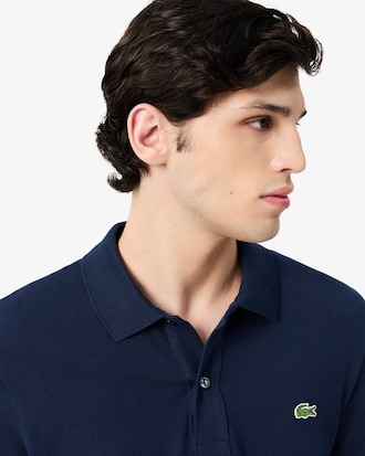 Polo Slim Fit L.12.12 em Piqu&eacute;