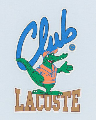 Camiseta Infantil com Mascote Lacoste