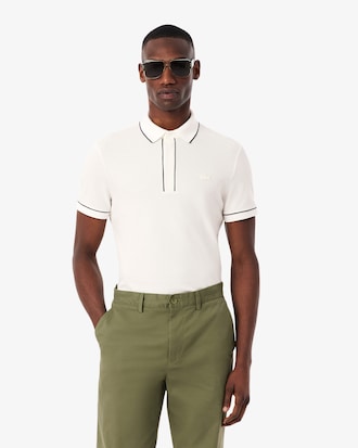 Polo Regular Fit Paris em Piqu&eacute; Stretch