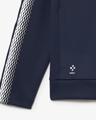 Moletom masculino Lacoste Tennis x Daniil Medvedev com zíper