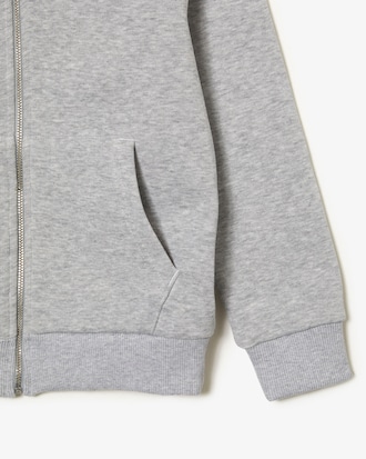 Moletom Infantil Cl&aacute;ssico com Fechamento de Z&iacute;per e Bolsos